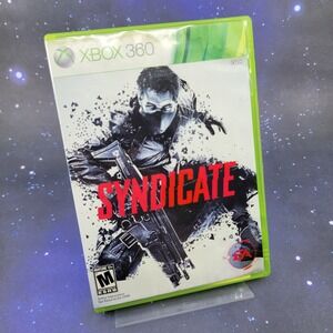 Syndicate Xbox 360 EA Starbreeze Cyberpunk FPS Action Game 1923107